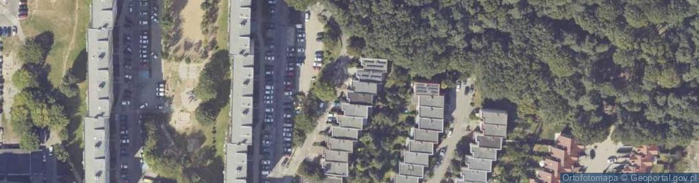 Zdjęcie satelitarne Dąbrowskiej Marii ul.