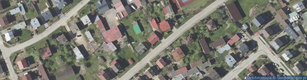 Zdjęcie satelitarne Dąbrowskiego, gen. ul.