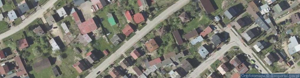Zdjęcie satelitarne Dąbrowskiego, gen. ul.