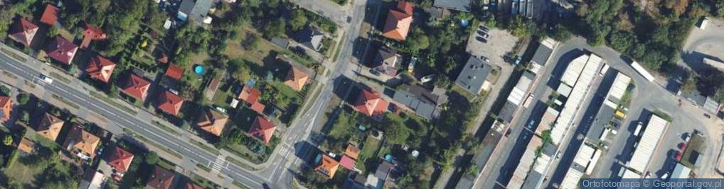 Zdjęcie satelitarne Dąbrowskiego ul.