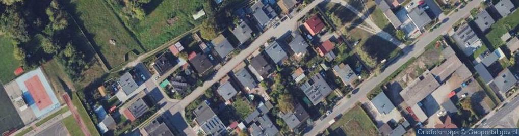 Zdjęcie satelitarne Daniela Waleriana ul.