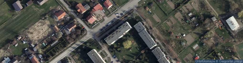 Zdjęcie satelitarne Dąbrowska ul.