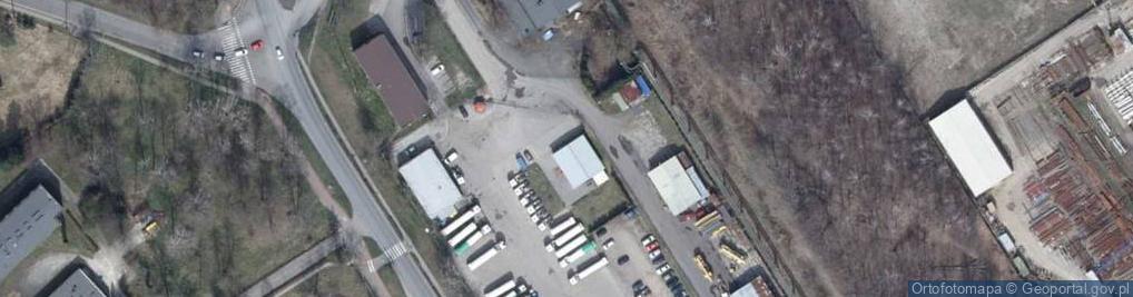 Zdjęcie satelitarne Dąbrowa Leśna ul.