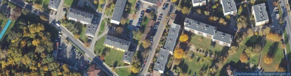 Zdjęcie satelitarne Damrota ul.