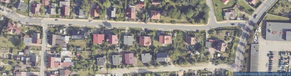 Zdjęcie satelitarne Dąbrowskiego ul.