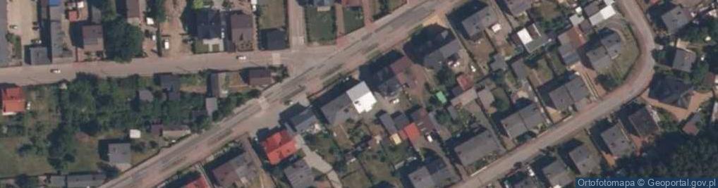 Zdjęcie satelitarne Dąbrowskiego ul.