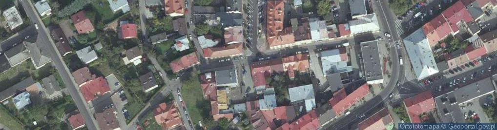 Zdjęcie satelitarne Danielewicza Konstantego ul.