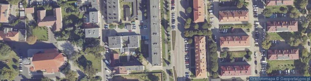 Zdjęcie satelitarne Dąbrowskiego Jarosława, gen. ul.