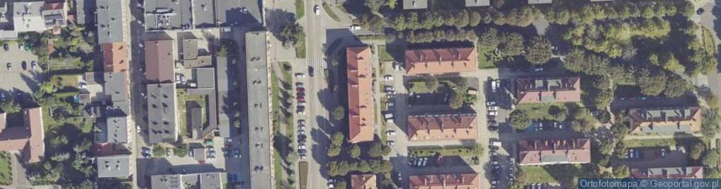 Zdjęcie satelitarne Dąbrowskiego Jarosława, gen. ul.