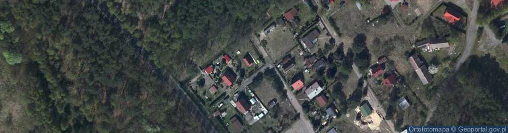 Zdjęcie satelitarne Dąb ul.