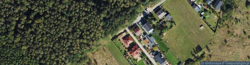 Zdjęcie satelitarne Dąbrówki ul.