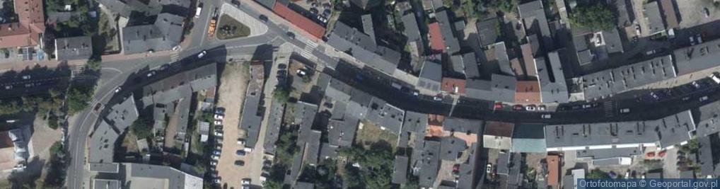 Zdjęcie satelitarne Dąbrowskiego Henryka, gen. ul.