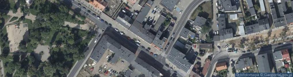 Zdjęcie satelitarne Dąbrowskiego Henryka, gen. ul.