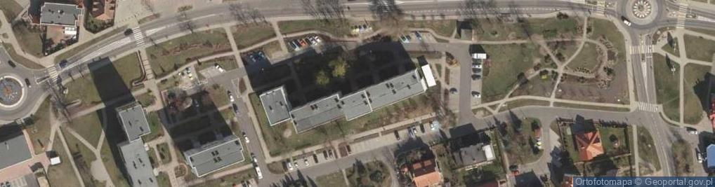 Zdjęcie satelitarne Dąbrowskiego Henryka, gen. ul.