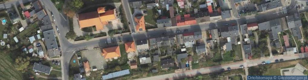 Zdjęcie satelitarne Dąbrowskich ul.