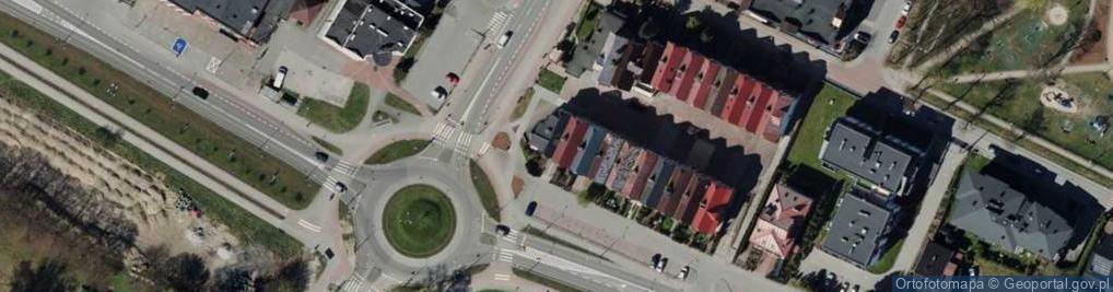Zdjęcie satelitarne Dąbrowskiego Henryka, gen. ul.