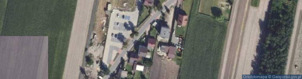 Zdjęcie satelitarne Dąbkowa ul.