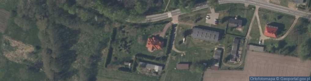 Zdjęcie satelitarne Dąbrowice ul.
