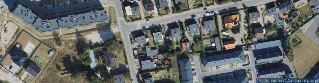 Zdjęcie satelitarne Dąbrowskiego Henryka, gen. ul.