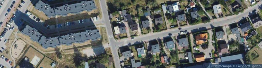 Zdjęcie satelitarne Dąbrowskiego Henryka, gen. ul.