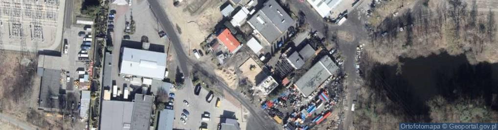 Zdjęcie satelitarne Dąbska ul.