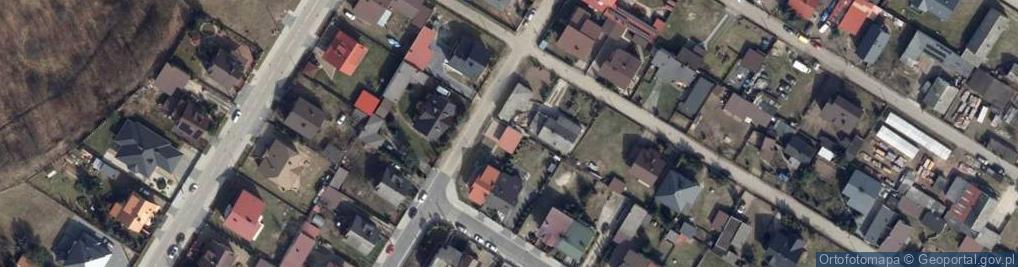 Zdjęcie satelitarne Damazego ul.