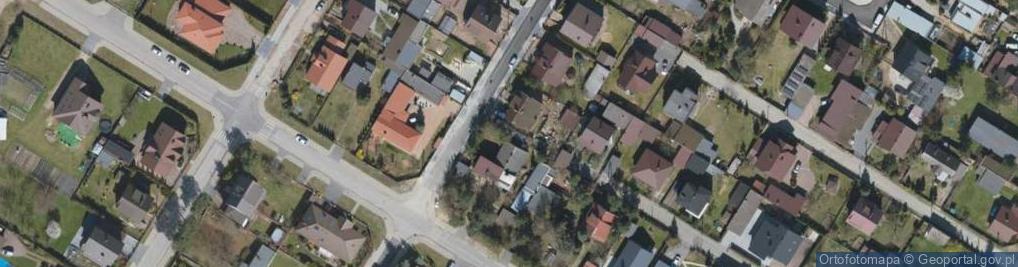 Zdjęcie satelitarne Damazego ul.
