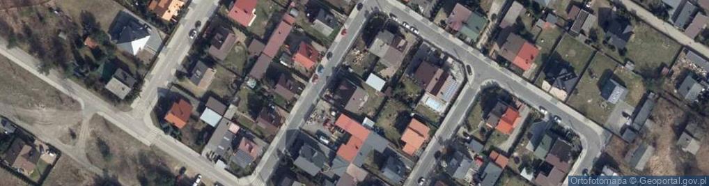 Zdjęcie satelitarne Damazego ul.
