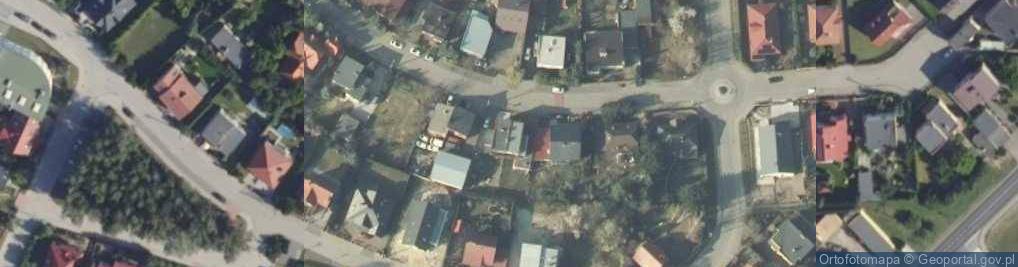 Zdjęcie satelitarne Daliowa ul.