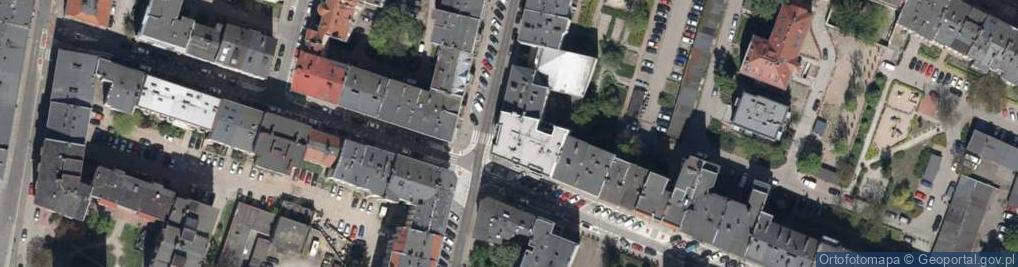 Zdjęcie satelitarne Dąbrowskiego Henryka, gen. ul.