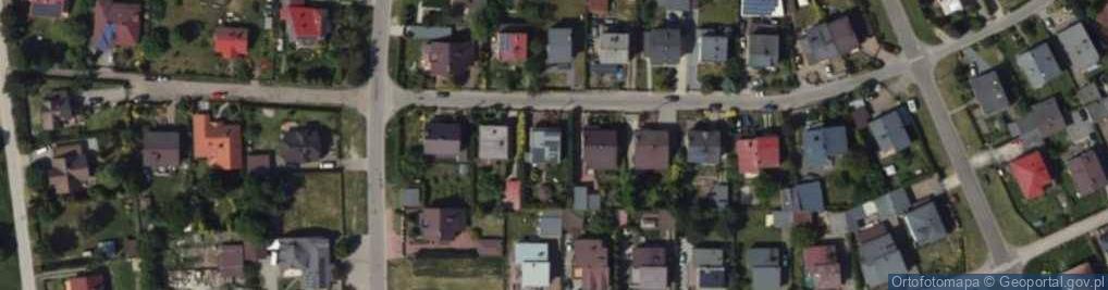Zdjęcie satelitarne Dębowa ul.