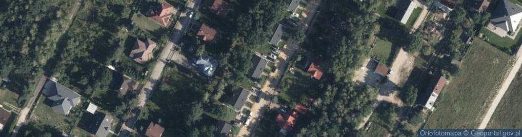 Zdjęcie satelitarne Dębowa ul.