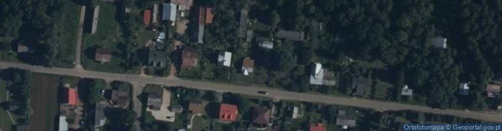 Zdjęcie satelitarne Dębe Duże ul.