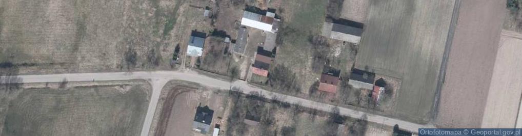 Zdjęcie satelitarne Dębe Małe ul.