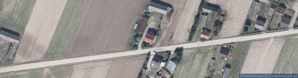 Zdjęcie satelitarne Dębe Małe ul.