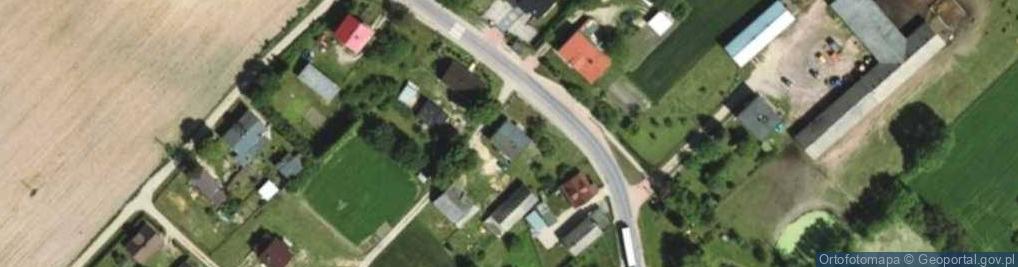 Zdjęcie satelitarne Dębień ul.