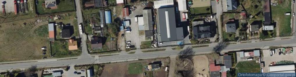Zdjęcie satelitarne Dębogórska ul.