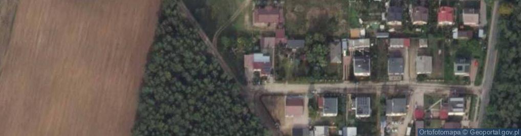 Zdjęcie satelitarne Dęborzyce ul.