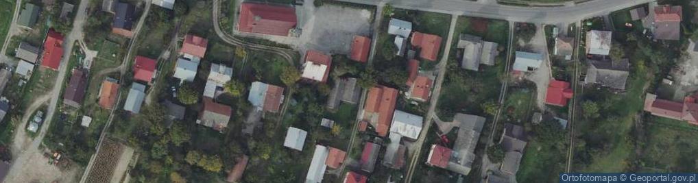 Zdjęcie satelitarne Dębów ul.