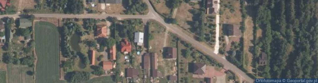 Zdjęcie satelitarne Dębowa Góra-Kolonia ul.
