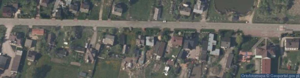 Zdjęcie satelitarne Dębowa Góra ul.