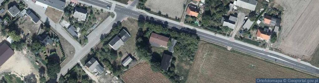 Zdjęcie satelitarne Dębowa Łąka ul.