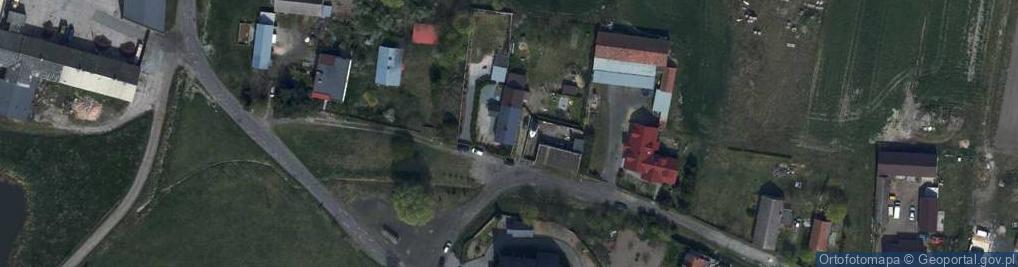 Zdjęcie satelitarne Dębowa Łęka ul.