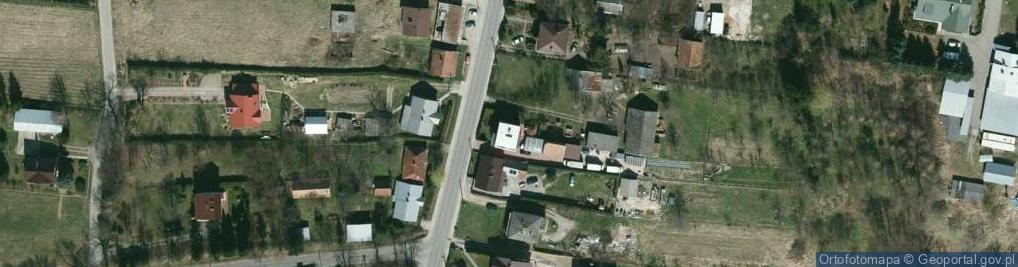 Zdjęcie satelitarne Dębowiec ul.
