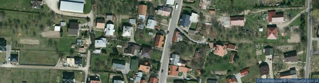 Zdjęcie satelitarne Dębowiec ul.