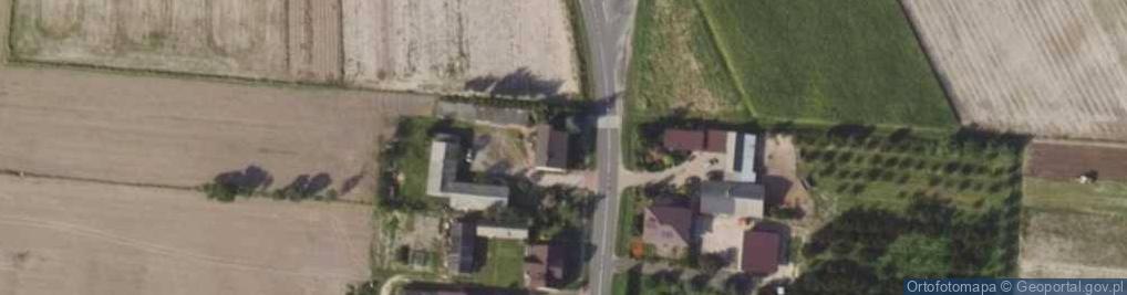 Zdjęcie satelitarne Dęby Szlacheckie ul.