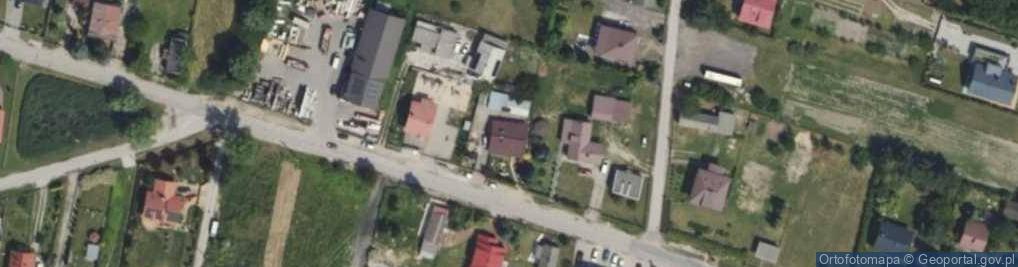 Zdjęcie satelitarne Dębowa ul.