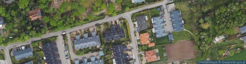 Zdjęcie satelitarne Dębowa ul.