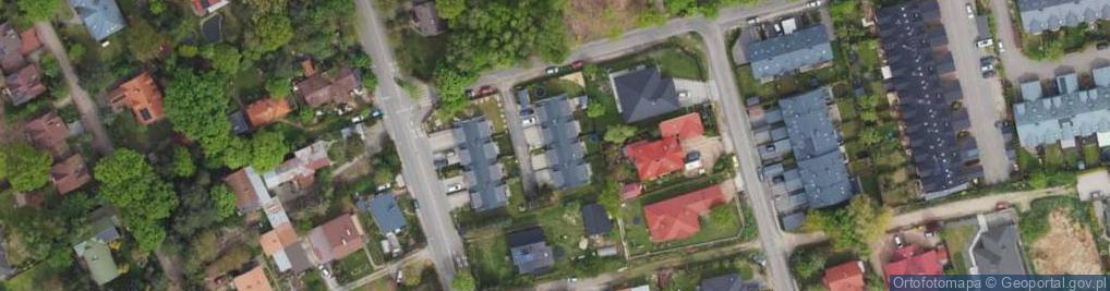 Zdjęcie satelitarne Dębowa ul.