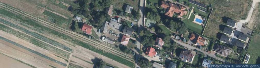 Zdjęcie satelitarne Dębina ul.